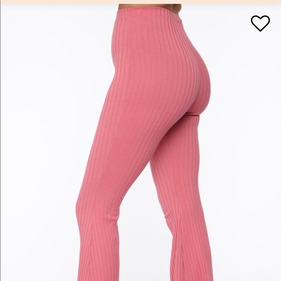 Flare Leg Pant mauve pink - Picture 6 of 8